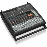 Behringer Europower PMP500 500W 12-Channel Powered Mixer with KLARK TEKNIK Multi-FX Proces sor, Compressors, FBQ Feedback Detection System with 3x 25' XLR M to XLR F Cable