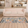thumbnail image 2 of Yayeee Runner Rug for Bedroom 2'x6' Machine Washable Hallway Non Slip Mat, Gray Llama Pattern, 2 of 8