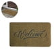 thumbnail image 1 of Whataatahia Felpudo de bienvenida de fibra de poliéster, alfombra de bienvenida para exteriores, antideslizante, para entrada, interior y exterior, 1 of 8