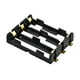 thumbnail image 1 of DQrwqpou Soporte Batería Recargable 18650 Soporte Clip Batería Con Pines Bronce (3 S), 1 of 3