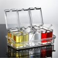 thumbnail image 4 of acrylic Seasoning Storage Container Compartment Spice Box with Spoons, 4 of 4