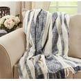 thumbnail image 5 of Saro Lifestyle Banded Throw Blanket, 5 of 5