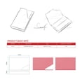 thumbnail image 3 of Simyoung Business Name Card Case - PU Leather & Stainless Steel Multi Card Case Holder Wallet Credit Card ID Case/Holder for Men & Women - Pink, 3 of 5