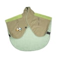 thumbnail image 2 of Parrot Anti Scratch Shoulder Protector Paver Shawl con tobillera para pájaros colgantes y campanas para guacamayos pequeños loros medianos láscecos Verde, 2 of 8