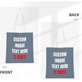 thumbnail image 3 of Custom Tote Bag Bags With Logo Personalized Custom Bags Shopping Bags Reusable Grocery Bags Bulk - Add Your Text Image, 3 of 8
