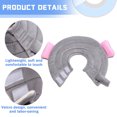 thumbnail image 3 of Cono ajustable para perros y gatos, collar de cono de gato de recuperación suave, collar protector para perros para cirugía de gatos y cachorros (elefante), 3 of 6