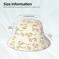 thumbnail image 4 of Vsdgher Funny Pigs Print Bucket Hat for Men&Women Bucket Hat Reversible Summer Double-Side-Wear Travel Gardening, Beach, Camping, Hiking, Fishing Cap, 4 of 5