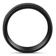 thumbnail image 4 of Pompeii Mens 9mm Titanium Black Comfort fit Brushed Wedding Band (,), 4 of 5
