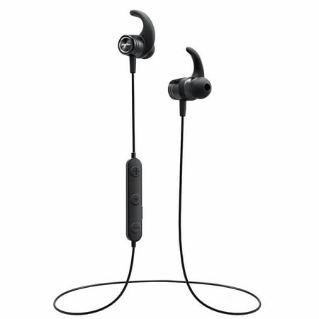 Mpow S10 Bluetooth Headphones, IPX7 Waterproof Hi-Fidelity Audio Sports Earbuds, Magnetic Lightweight Running Earphones w/Mic, 8 Hours Playtime Wireless Headphones Workout, Jogging,