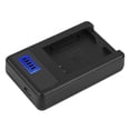thumbnail image 4 of Cargador de batería para cámara NB-5L con pantalla de carga LCD Ranura de carga única Negro, 4 of 8