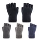 thumbnail image 5 of Guantes de invierno para pantalla táctil para hombre, cálidos para los dedos, acolchados, de lana jacquard, guantes tejidos para los dedos, 5 of 6