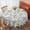 Pioneer Flower Floral-1, variant on Pioneer Flower Floral Print Pattern Round Tablecloth 60 X 60 Inch, Wrinkle Resistant Wipeable Table Cloth for Kitchen Dining Picnic Patio Party