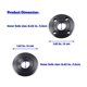 thumbnail image 3 of Placa de presión de 125 mm para amoladora angular con tuerca de 5/8", kit de brida - Accesorios universales para amoladoras angulares, ideal para Makita, 3 of 4