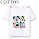 thumbnail image 5 of Camiseta de algodón con estampado de dibujos animados para niños, de manga corta, informal, de Disney Four Palace, Minnie Mouse, Anime, para verano, 5 of 5