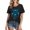 A05Black, variant on Xdegoge Women's Halloween Graphic T-Shirt Moon Bat Print Short Sleeve Casual Tee Classic Fit Top for Fall Festival Holiday Party Everyday Wear