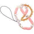 thumbnail image 4 of Phone Charm Strap Anti-lost Phone Strap Moon Star Beaded Lanyard for Mobile Phone Camera, 4 of 9