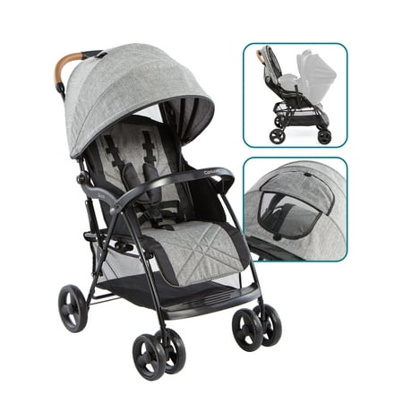 Contours Quick® Lightweight Travel Stroller, Compact Newborn Stroller, Gray