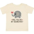 thumbnail image 3 of Inktastic Will You Be My Godmother Boys or Girls Baby T-Shirt, 3 of 5