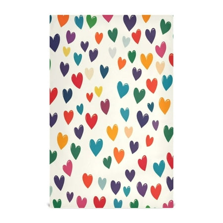 

Kitchen Towel 28x18 Inches x6，Plate Towel Decorative Towel Napkin Tea Towel Tea Towels For Kitchen Dish Cloths & Dish Towels Cartoon Heart Pattern