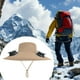 thumbnail image 1 of Sombrero con ventilador solar, gorra refrescante, versátil para correr, hacer senderismo, pescar, acampar y hacer trekking. Caqui, 1 of 8