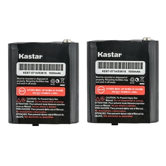 Kastar 3-Pack HHR-P103 Battery Replacement For Panasonic, Radio Shack, AT&T Cordless Phones