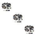 thumbnail image 2 of Wweixi Handmade English Labels Tags Trendy and Versatile Cloth DIY Clothes Sewing Craft Accessories Handmade Crown Print 120 Pcs 3Set, 2 of 6