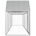 thumbnail image 2 of vidaXL Chicken Cage Walk-in Chicken Coop Pen Poultry Cage Galvanized Steel, 2 of 30