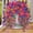 B_Free Size, variant on Faux Wisteria Flowers, Purple Artificial Hanging Vine for Garden, Home, or Wedding Decor, Low-Maintenance Silk Plant for Indoor/Outdoor Use