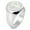 Silver, variant on Sterling Silver Love Music Treble Clef Heart Engraved Round Flat Top Polished Ring