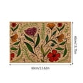 thumbnail image 3 of Kwasome Outdoor Rugs Floral Prints Bathroom Welcome Mat Door Mat Floor Mat Entrance Front Door Rug For Home Living Room Bathroom, 3 of 6
