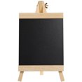 thumbnail image 1 of TEHAUX Chevalet de Table Noir avec Signalisation en Bois Noir 1Pcs, 1 of 6