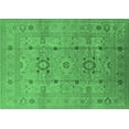 thumbnail image 1 of Ahgly Company Indoor Rectangle Oriental Emerald Green Traditional Area Rugs, 3' x 5', 1 of 4