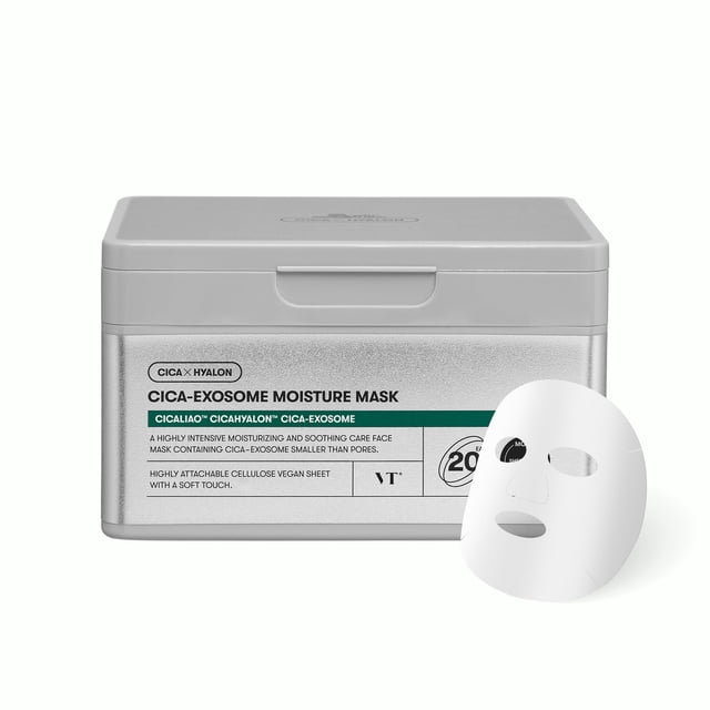 Mascarilla facial VT COSMETICS Cica-Exosome Moisture con Centella Asiática