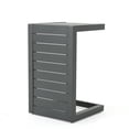 thumbnail image 6 of GZXS Minimalist Aluminum C-Shaped Side Table, Modern Accent End Table for Indoor & Outdoor Use, Easy to Assemble, Gray, 6 of 8