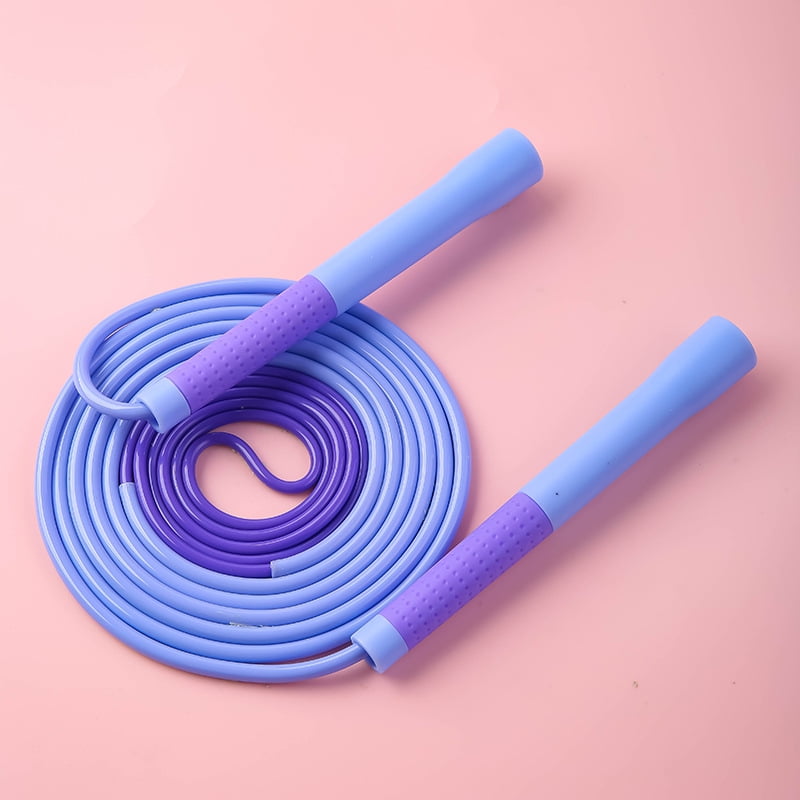 Kids Racing Jump Rope Student Sports Equipment Silicone Jump Rope Comfortable Anti-Slip Handle Fitness Training Rope for Children