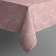 thumbnail image 3 of 52x52 Inch Waterproof Square Tablecloth, Thickened Polyester Table Cover for Dining & Parties, Floral Print, 3 of 6