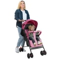 thumbnail image 5 of Limorve Lightweight One‑Hand Fold Baby Stroller, Adjustable Backrest Toddler Pushchair with 5‑Point Harness, Large Storage Basket & Cup Holder for 0‑2 Years Old, 5 of 8
