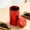 Red, variant on Large Portable Aluminum Tea Canister, Travel Tea Storage Jar with Airtight Seal, Empty Tea Container for Outdoor Use, 6x12cm, 1 Piece