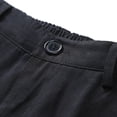 thumbnail image 5 of MIXUE Mens Shorts Summer Solid Color Elastic Waist Loose Fit Sports Beach Outdoor Streetwear,Black,XL, 5 of 9