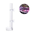thumbnail image 2 of Sólido transparente acrílico montado bandeja del tubo del alimentador del camarón para el acuario del acuario Crystal Shrimp, 2 of 6