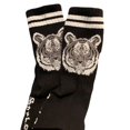 thumbnail image 1 of Hombres Mujeres Pareja Calcetines de algodón acanalados Harajuku Hip Hop Doble rayas Tigre Animal 3D Impreso Monopatín Medias de tubo medio Regalos de Año Nuevo, 1 of 5