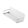 thumbnail image 1 of Estante para especias para refrigerador, tarros de cocina, estante de almacenamiento, montaje en pared lateral, organizador de adsorción para Almacenamiento y organización del hogar blanco, 1 of 1