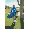 thumbnail image 2 of Glove It Ladies Golf Glove - Lightweight and Soft Cabretta Leather Golf Glove for Womens, features UV Protection, TEAL CHEVRON, Small, Left, 2 of 5