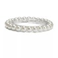 thumbnail image 2 of K-KED White Shell Pearl Smooth Round Bracelet Beads Size 6mm - 12mm 7.5'' Length-10 mm, 2 of 6