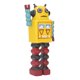 thumbnail image 2 of Figura de robot de estilo americano, retro, clásico, de resina, modelo de robot de dibujos animados, adorno de juguete, decoración artesanal para el hogar, 2 of 9