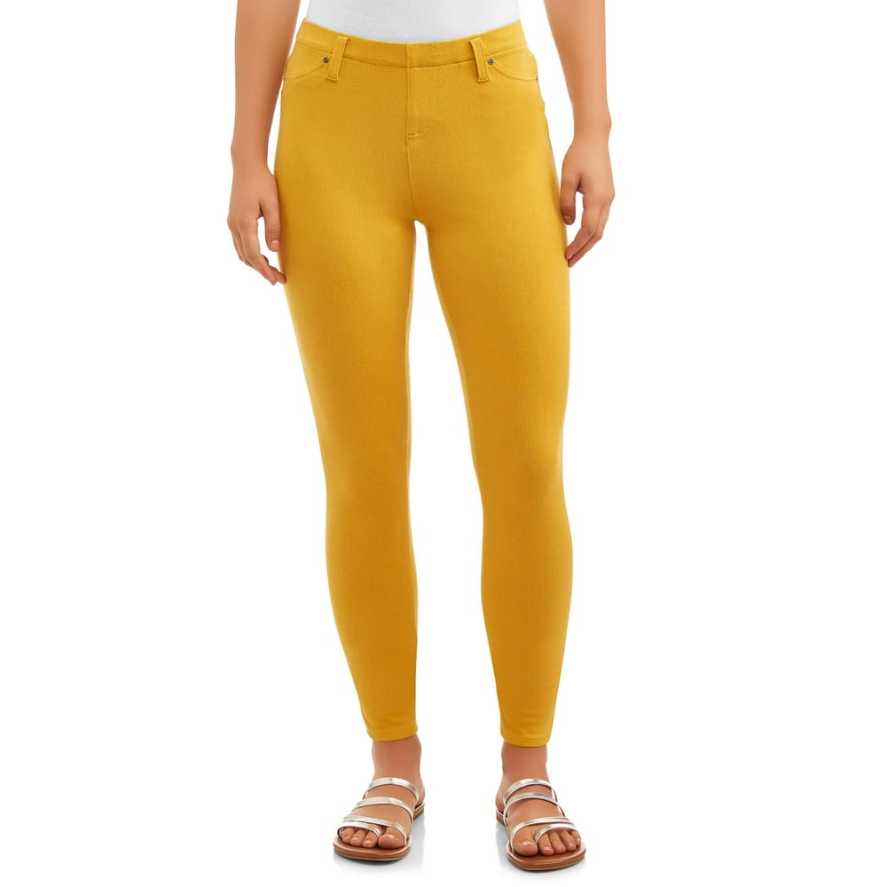 time and tru high waisted jeggings