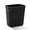 Black, variant on Plastic Prince 28 Quart Trash Can, Black Plastic Rectangular 7 Gallon Wastebasket for Kitchen Bathroom Office, 28 qt Garbage Can Fits Under Desk Cabinet Sink