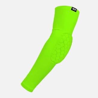 SLEEFS Solid Arm Sleeves – Hue Pink Compression Sleeves For Sports (Large)