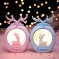 thumbnail image 6 of Deer Night Lamp, Soft Lighting, Battery-Operated, Low-Power Consumption, Unique Shape, Adorable Deer Night Lamp, Resin Craft, Desktop Ornament, Bedroom Supplies, 6 of 8