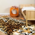thumbnail image 2 of Faux Fur Leopard Playmat - 5' x 7', 2 of 3